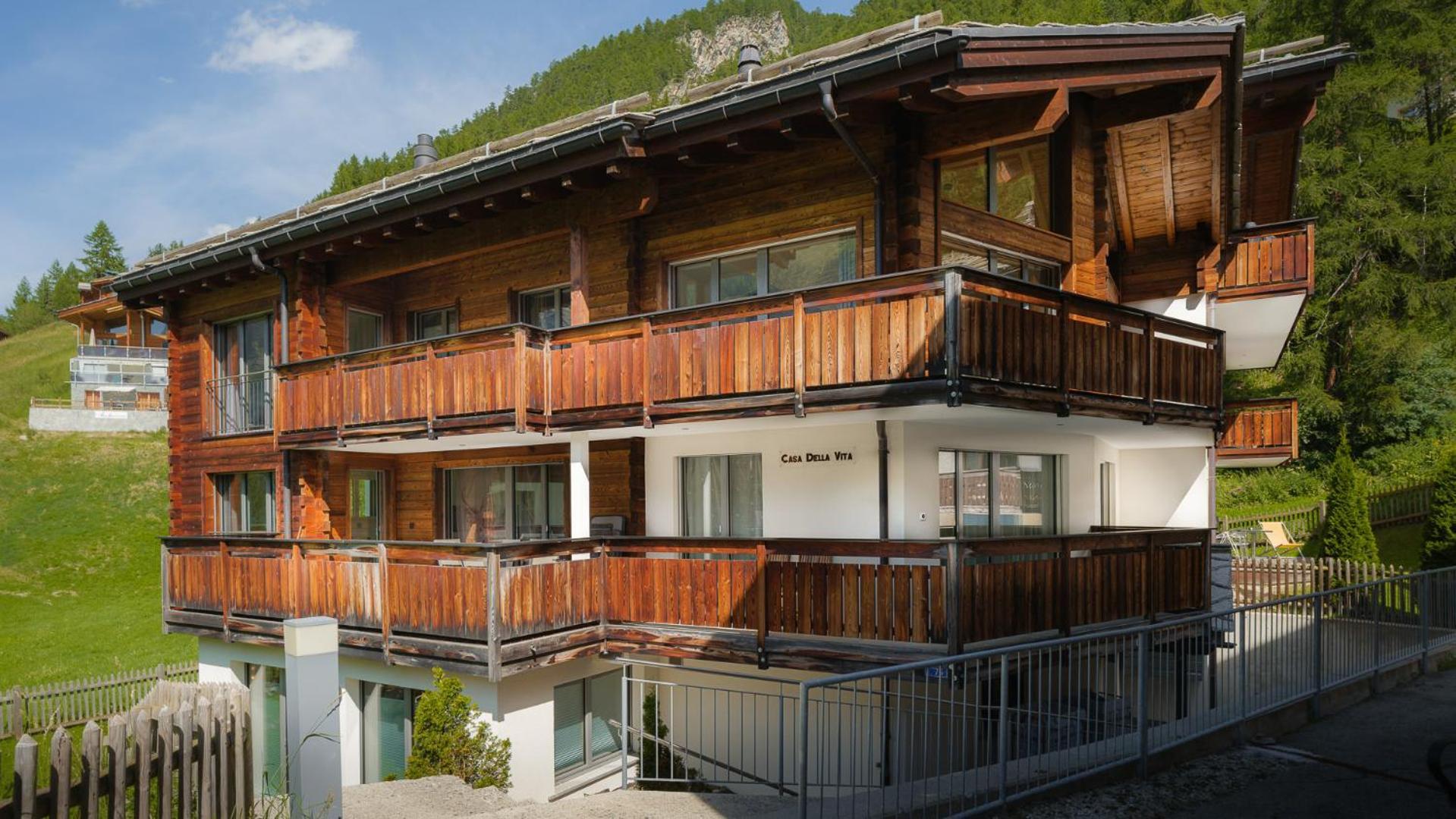 Casa Della Vita By Zermatt Premium Apartments Bagian luar foto
