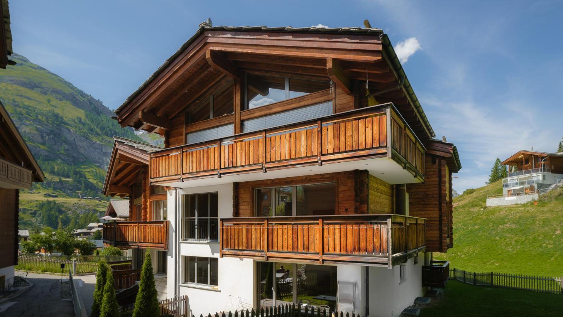 Casa Della Vita By Zermatt Premium Apartments Bagian luar foto